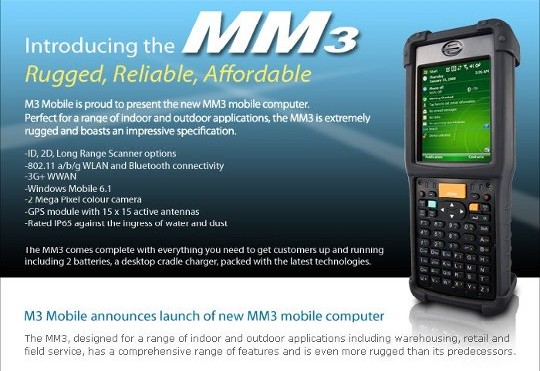 Мобилен компютър МM3 от M3 Mobile