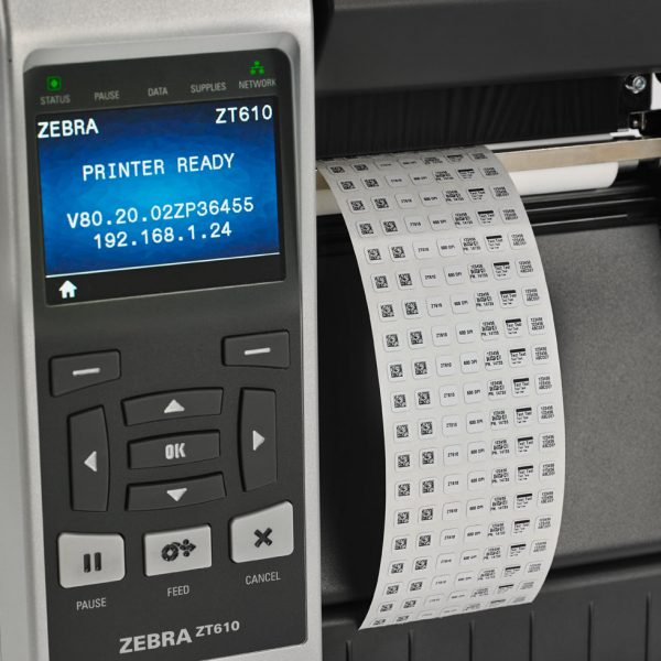 Zebra ZT610 - висок клас етикетен принтер - снимка 4
