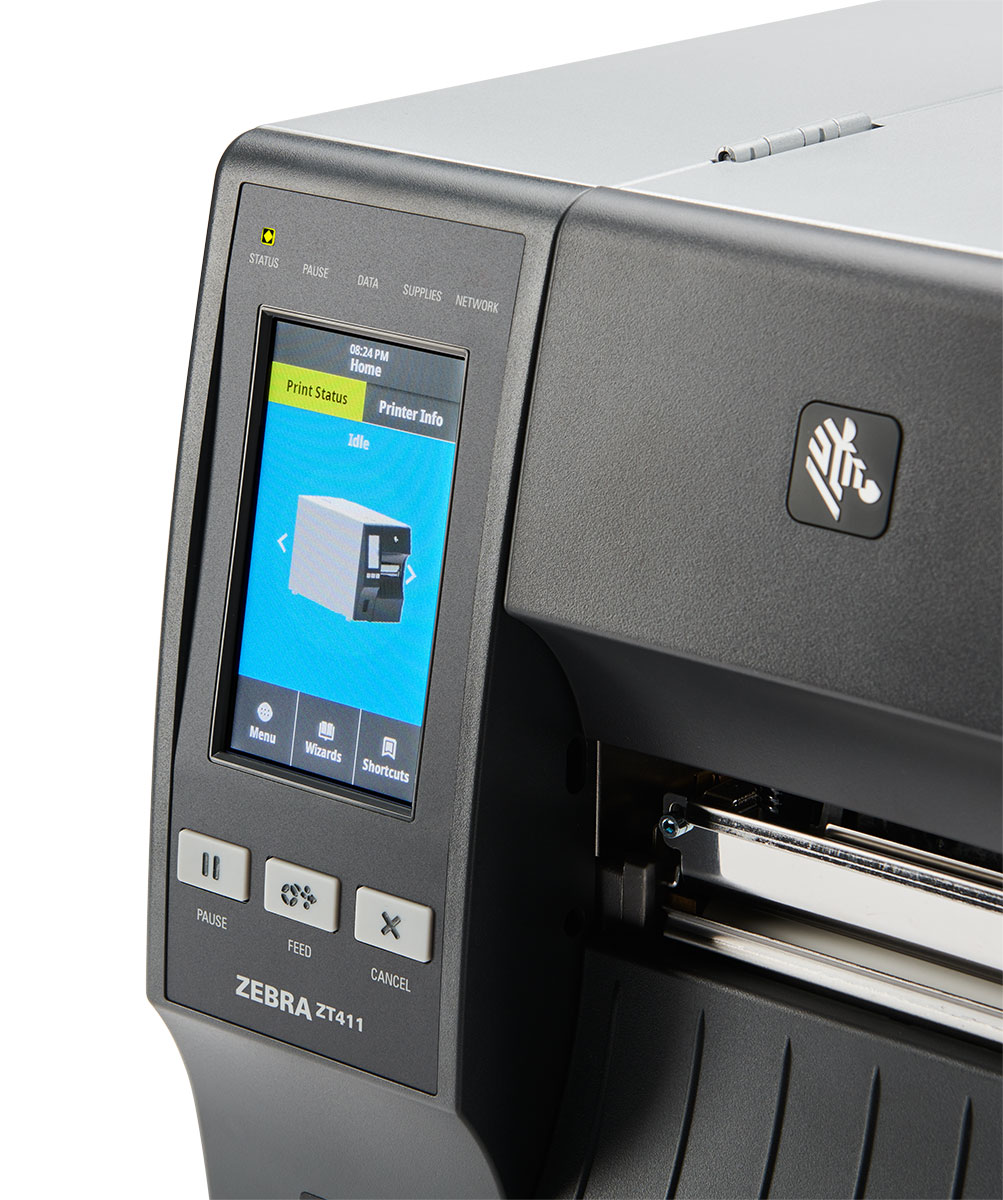 Zebra ZT411 - 110mm 600dpi среден клас етикетен принтер - снимка 5