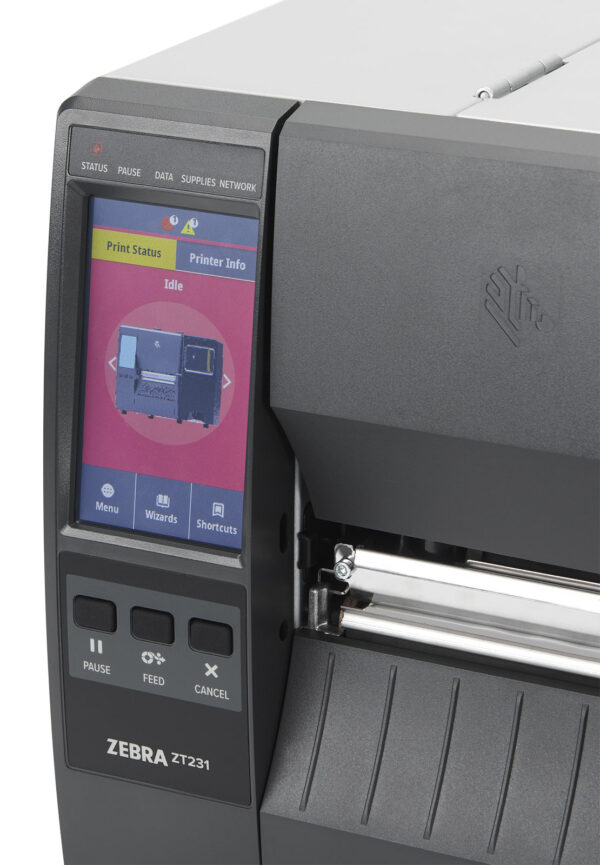 Zebra ZT231 среден клас индустриален етикетен принтер - снимка 10