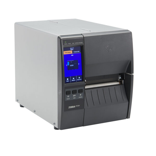 Zebra ZT231 среден клас индустриален етикетен принтер - снимка 3