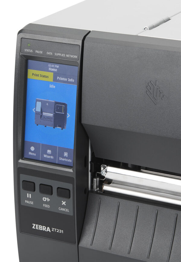 Zebra ZT231 среден клас индустриален етикетен принтер - снимка 8