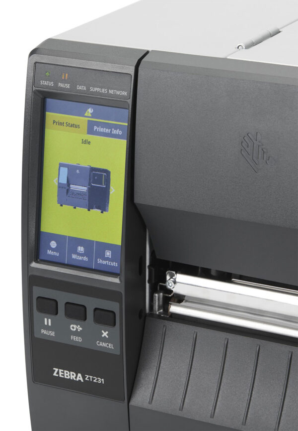 Zebra ZT231 среден клас индустриален етикетен принтер - снимка 9