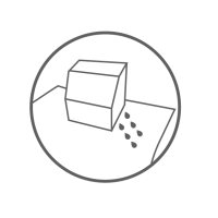 икона за функцията на вградената система за автоматично почистване на dtf принтера